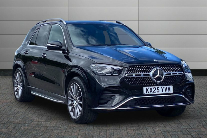 Mercedes-Benz GLE Class 3.0 Gle450dh Mhev Amg Line Premium Suv Diese KX25YVM Black
