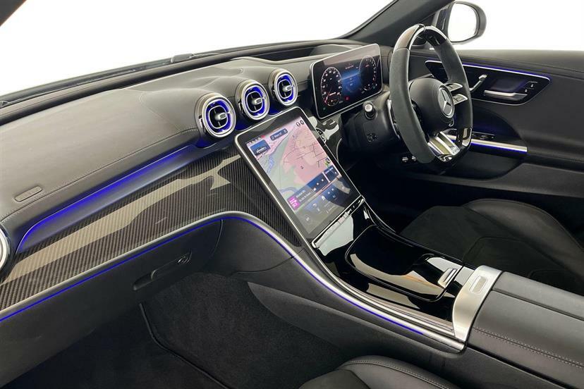 Mercedes-Benz C Class Amg Line Silver #8