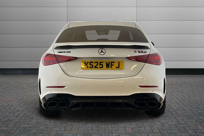 Mercedes-Benz C Class Amg Line Silver #11