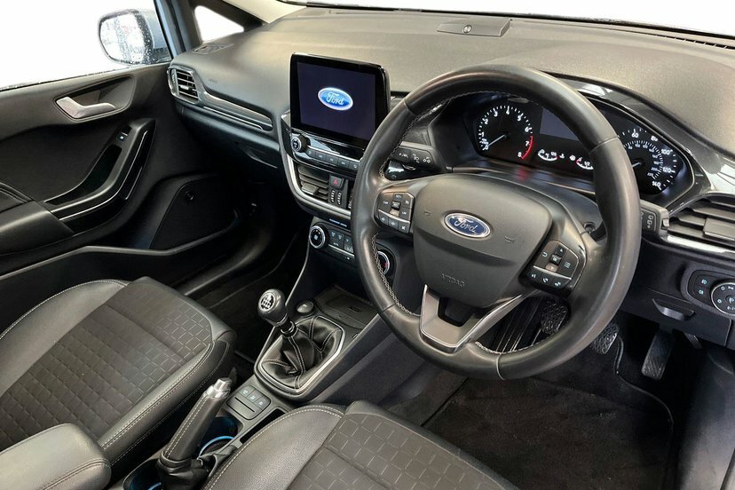 Ford Fiesta 1.0T Ecoboost Mhev Titanium X Hatchback WP21HPN Blue #6
