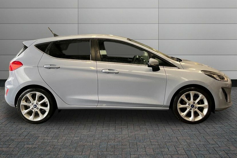Ford Fiesta 1.0T Ecoboost Mhev Titanium X Hatchback WP21HPN Blue #4