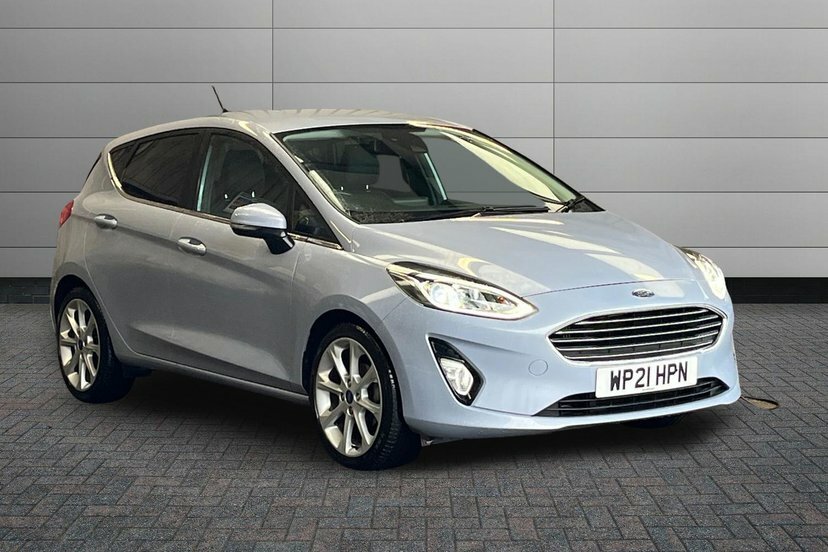 Ford Fiesta 1.0T Ecoboost Mhev Titanium X Hatchback WP21HPN Blue