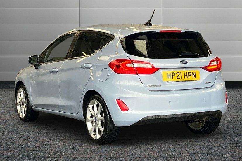 Ford Fiesta 1.0T Ecoboost Mhev Titanium X Hatchback WP21HPN Blue #3
