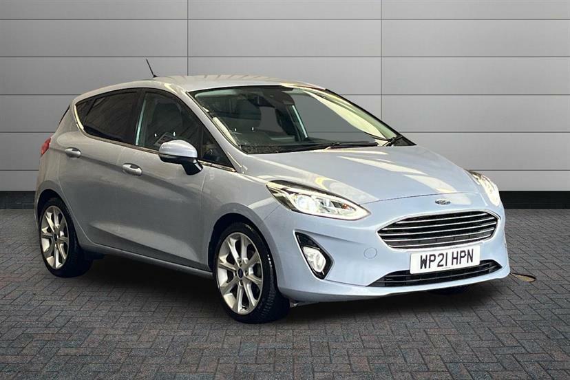Ford Fiesta 1.0 Ecoboost Hybrid Mhev 155 Titanium X Blue