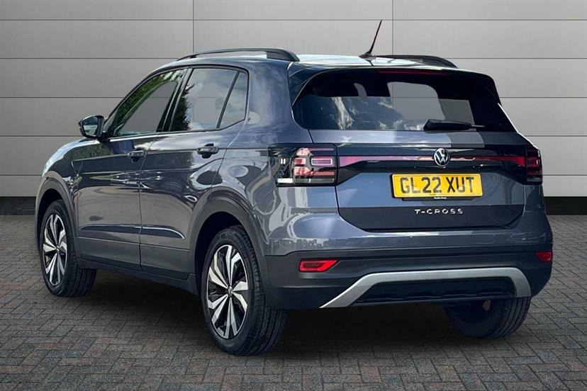 Volkswagen T-Cross 1.0 Tsi 110 Black Edition Dsg Grey #3
