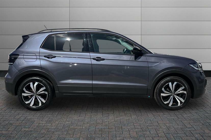 Volkswagen T-Cross 1.0 Tsi 110 Black Edition Dsg Grey #4