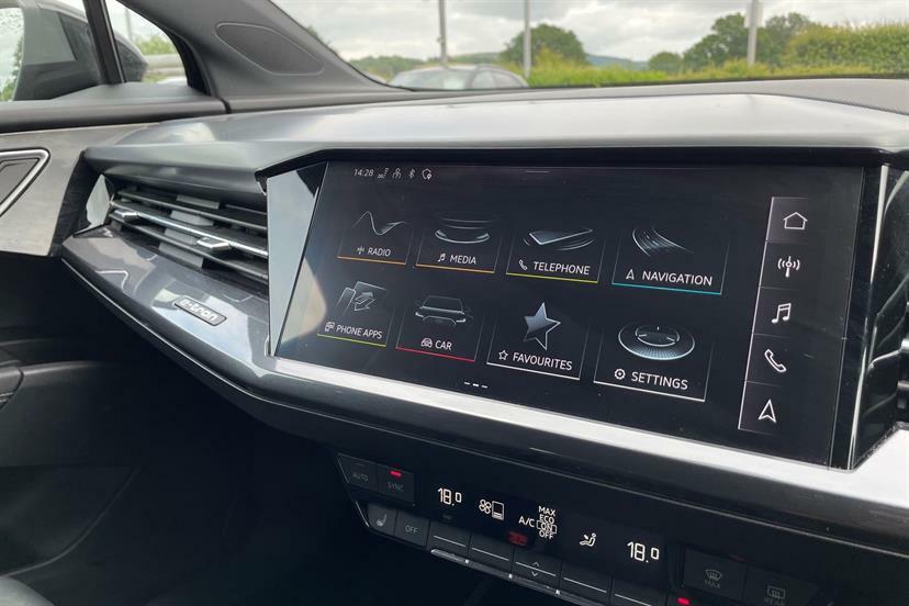 Audi Q4 E Tron 40 S Line Sportback 82Kwh White #13
