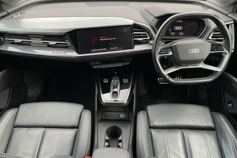 Audi Q4 E Tron 40 S Line Sportback 82Kwh White #9