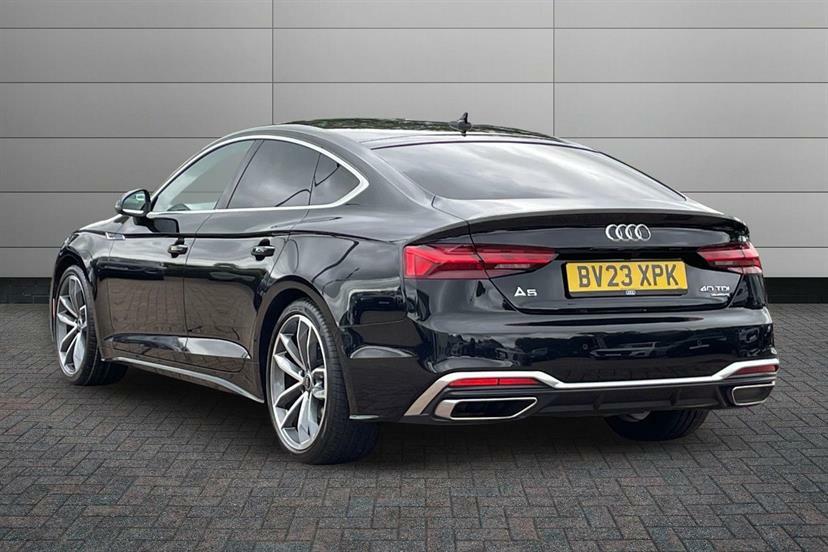 Audi A5 40 Tdi 204 Quattro S Line S Tronic Black #2
