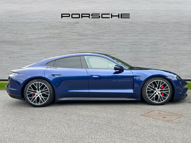 Porsche Taycan Performance Plus 93.4Kwh 4S Saloon Au KK23TMU Blue #3