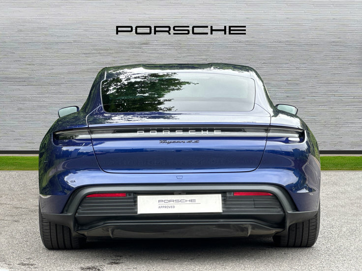 Porsche Taycan Performance Plus 93.4Kwh 4S Saloon Au KK23TMU Blue #4