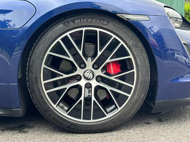 Porsche Taycan Performance Plus 93.4Kwh 4S Saloon Au KK23TMU Blue #6