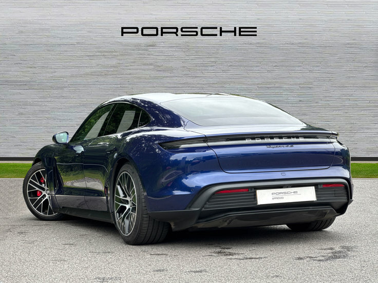 Porsche Taycan Performance Plus 93.4Kwh 4S Saloon Au KK23TMU Blue #2