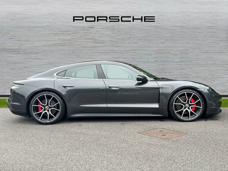 Porsche Taycan Performance Plus 93.4Kwh 4S Saloon Au VA72BHP Grey #3