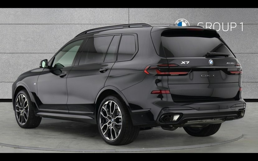 BMW X7 X7 Xdrive40d M Sport FV26XDW Black #3