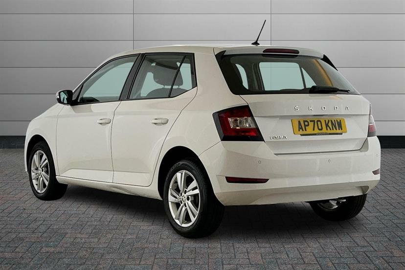 Skoda Fabia 1.0 Mpi Se White #3