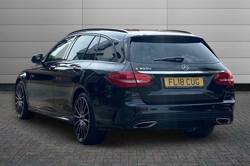 Mercedes-Benz C Class C350e Amg Line Premium Plus Black #2