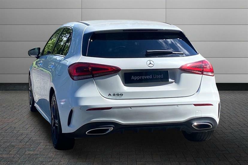 Mercedes-Benz A Class A200 Amg Line Premium White #2