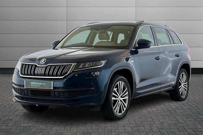 Skoda Kodiaq 2.0 Tdi Laurin Klement 4X4 Dsg 7 Seat Blue #6