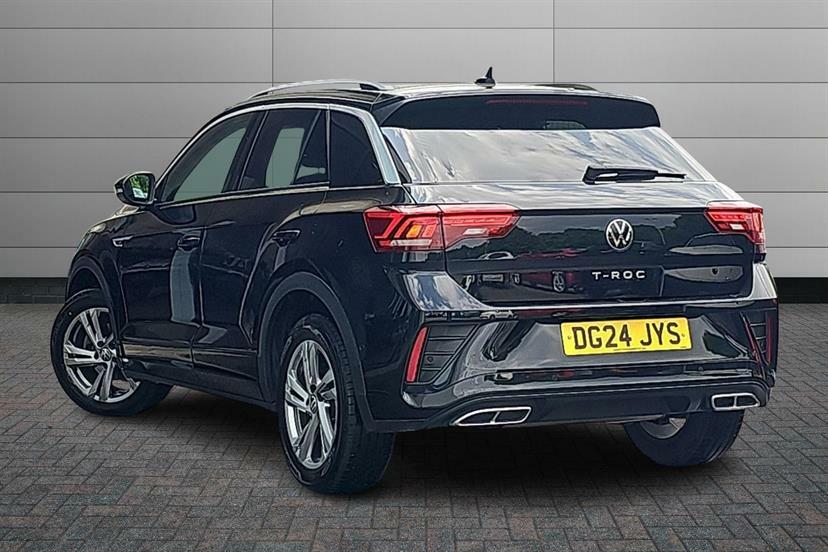 Volkswagen T-Roc 1.5 Tsi R-line Dsg Black #2