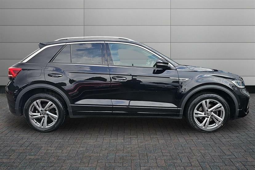 Volkswagen T-Roc 1.5 Tsi R-line Dsg Black #3