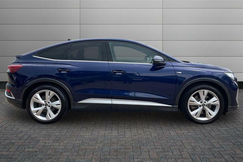 Audi Q4 E Tron 150Kw 40 82Kwh S Line Blue #4