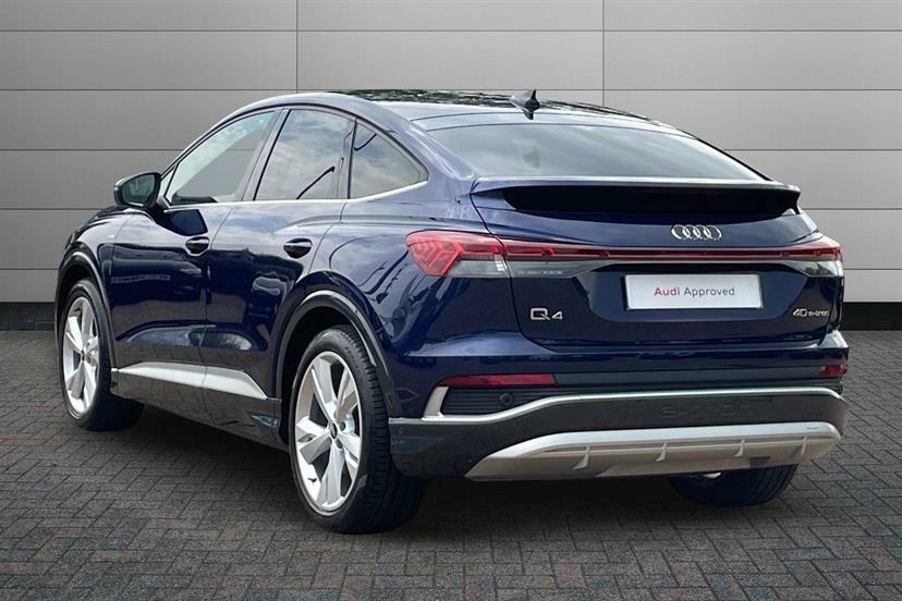 Audi Q4 E Tron 150Kw 40 82Kwh S Line Blue #3