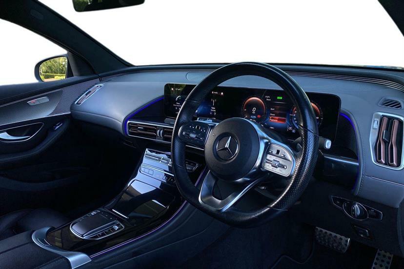 Mercedes-Benz EQC 400 300Kw Amg Line Premium 80Kwh Black #3