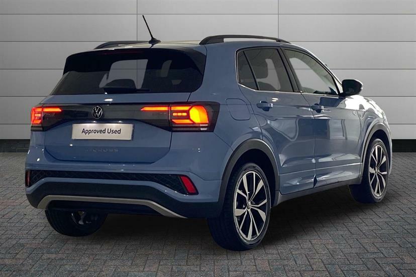 Volkswagen T-Cross 1.0 Tsi 115 R-line Dsg Blue #3