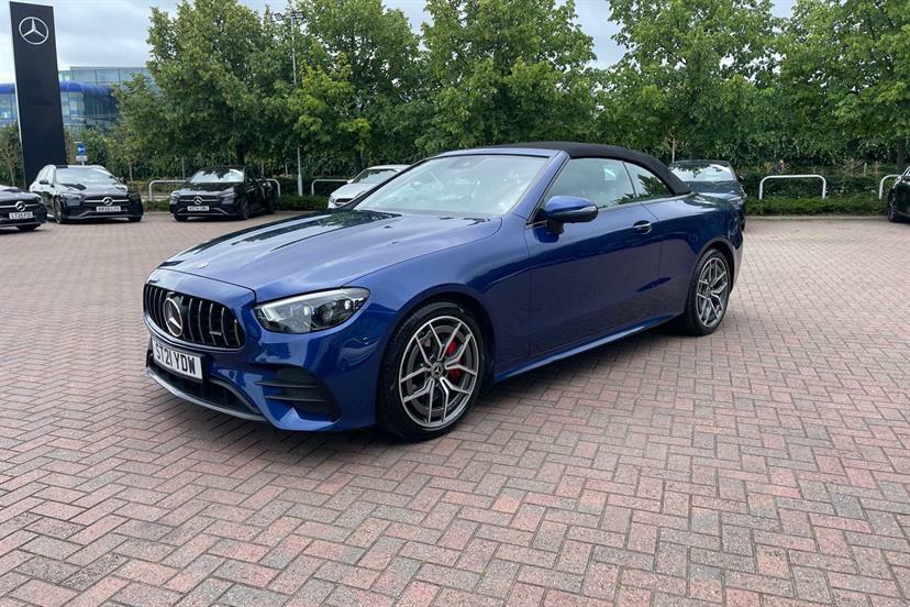 Mercedes-Benz E Class E220d Amg Line Premium 9G-tronic Blue #26