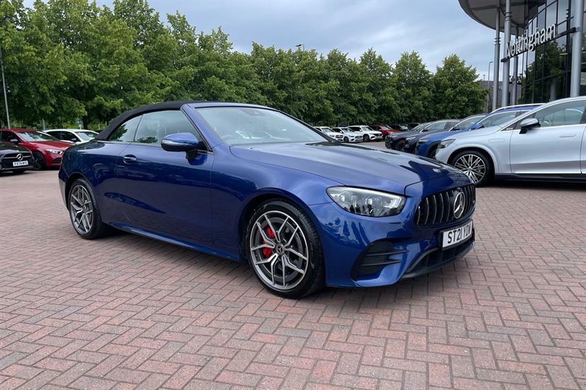 Mercedes-Benz E Class E220d Amg Line Premium 9G-tronic Blue #23