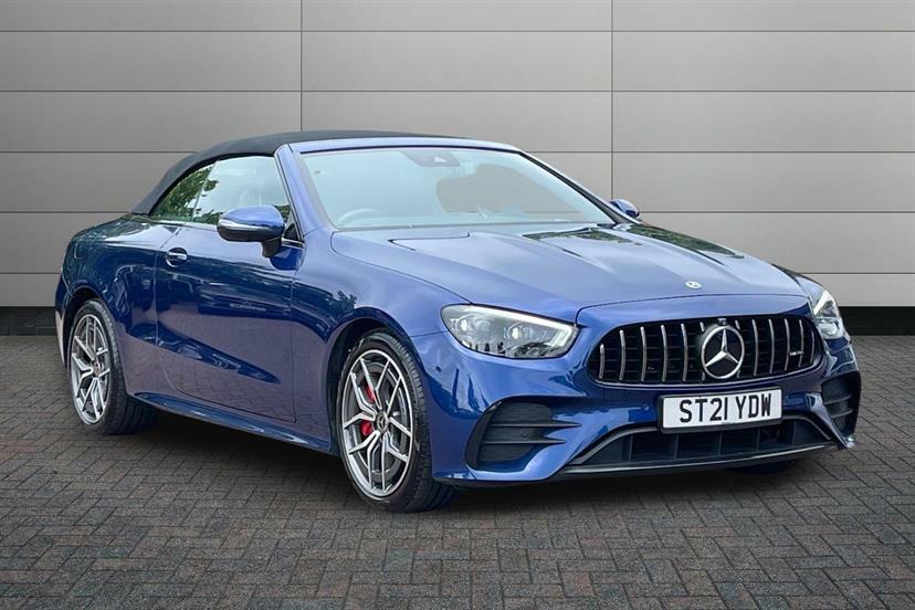 Mercedes-Benz E Class E300 Amg Line Premium 9G-tronic Blue