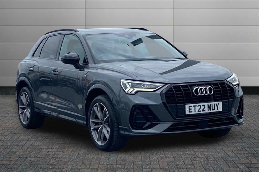 Audi Q3 45 Tfsi E Black Edition S Tronic Cs Pack Grey