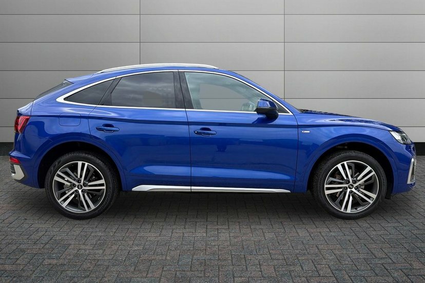 Audi Q5 2.0 Tfsi 45 S Line Sportback S Tronic Q KY72NJX Blue #4