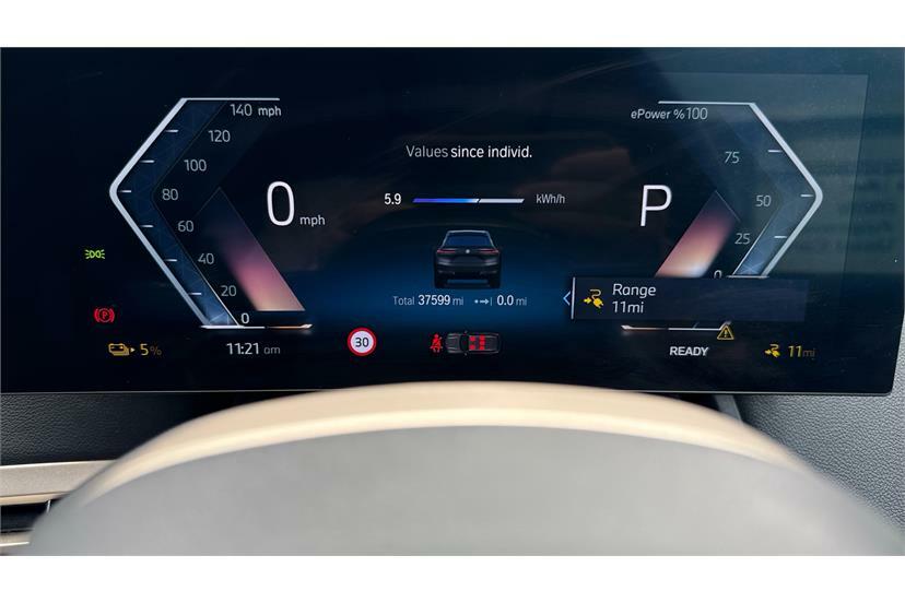 BMW iX IX X Drive40 M Sport Grey #9