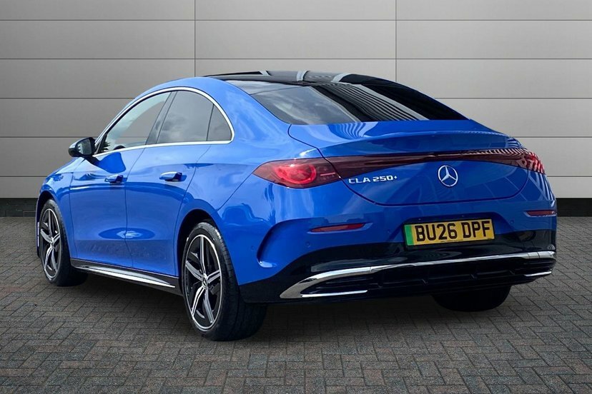 Mercedes-Benz CLA Class Cla250 85Kwh Amg Line Edition Saloon Electr BU26DPF Blue #2