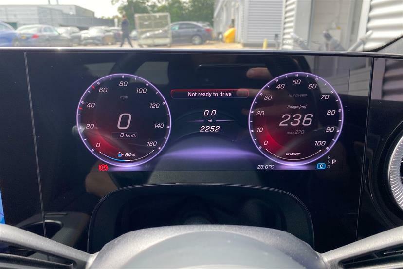 Mercedes-Benz CLA Class 250 200Kw Eq Tech Amg Line Ed 85Kwh Blue #6