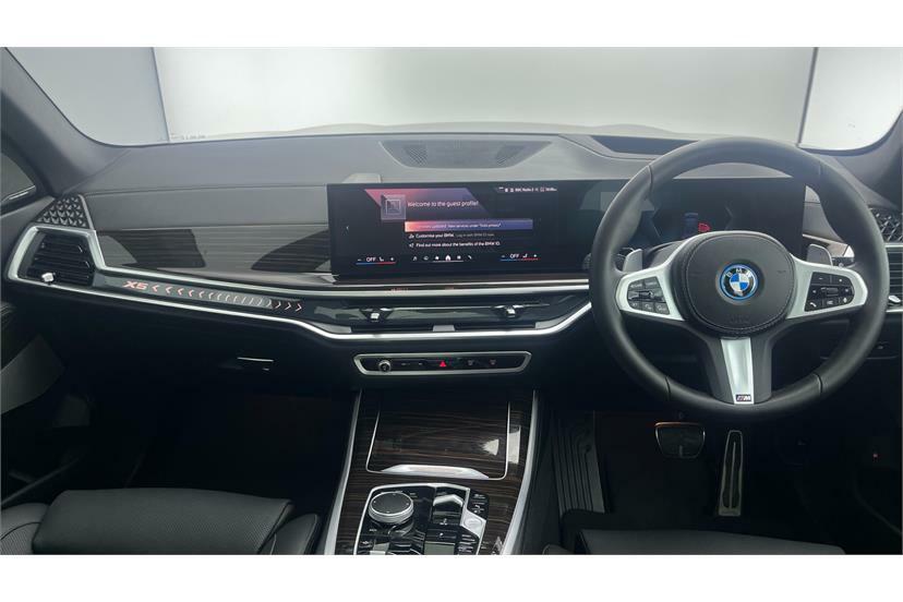 BMW X5 Xdrive50e M Sport Black #3