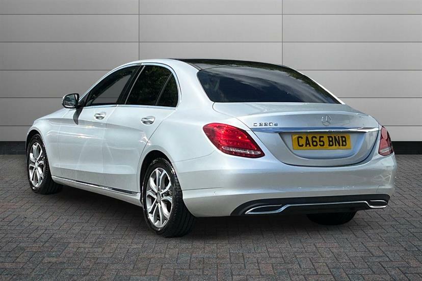 Mercedes-Benz C Class C220d Sport Premium Plus Silver #2