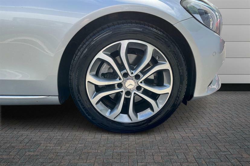 Mercedes-Benz C Class C220d Sport Premium Plus Silver #4