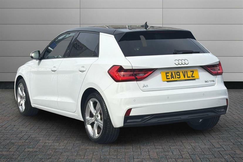 Audi A1 30 Tfsi Sport White #3