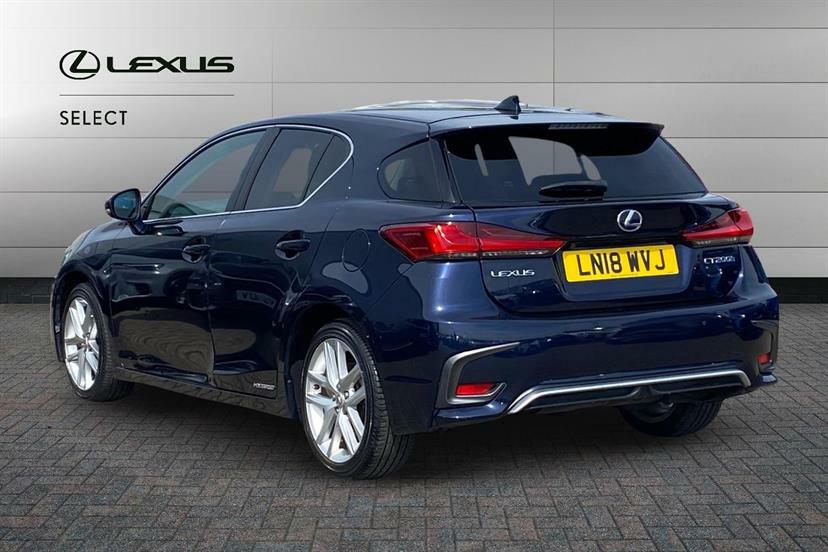 Lexus CT 200H 1.8 Luxury Cvt Blue #3