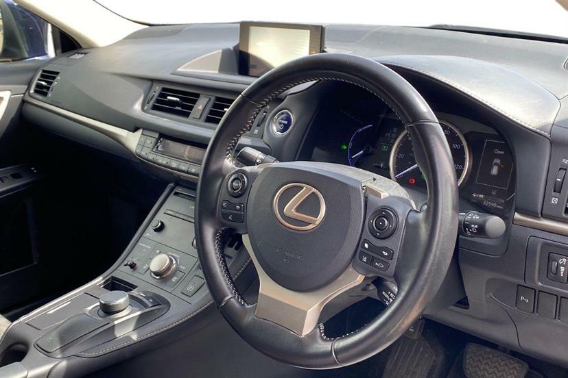 Lexus CT 200H 1.8 Luxury Cvt Blue #6