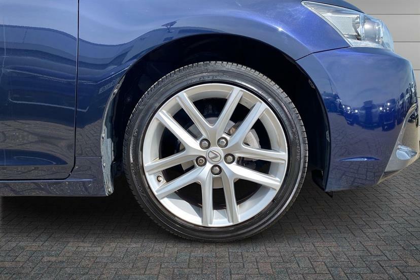 Lexus CT 200H 1.8 Luxury Cvt Blue #5