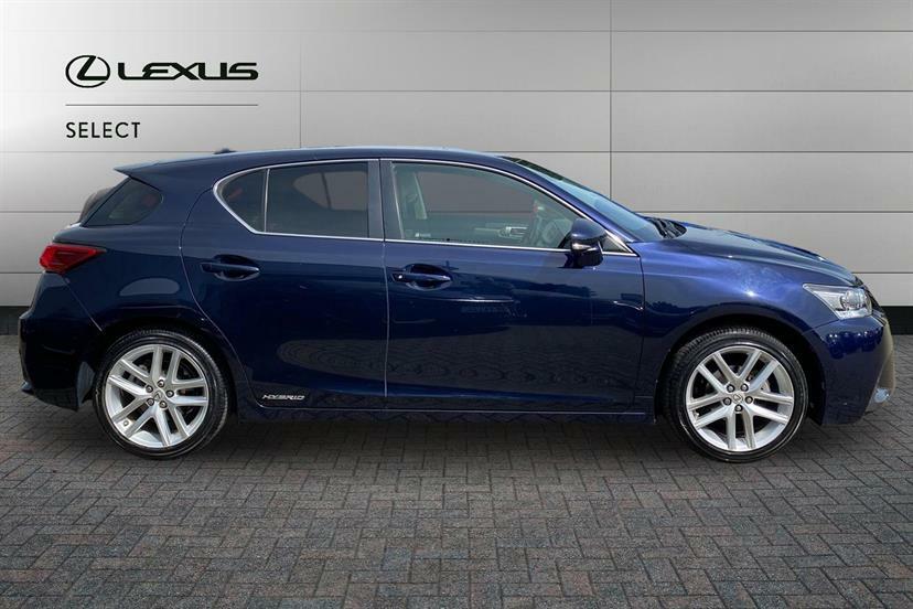 Lexus CT 200H 1.8 Luxury Cvt Blue #4