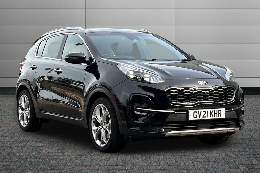 Kia Sportage 1.6 Crdi Mhev Gt-line S Suv Hybrid Dct GV21KHR Black