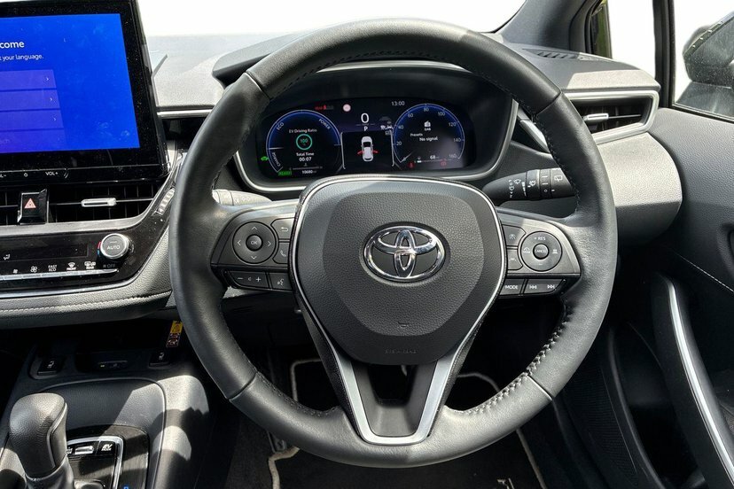 Toyota Corolla 1.8 Vvt-h Icon Hatchback Hybrid Cvt 14 RK74KXG Black #6