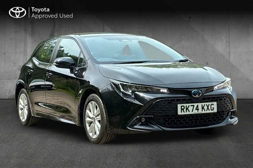 Toyota Corolla 1.8 Vvt-h Icon Hatchback Hybrid Cvt 14 RK74KXG Black
