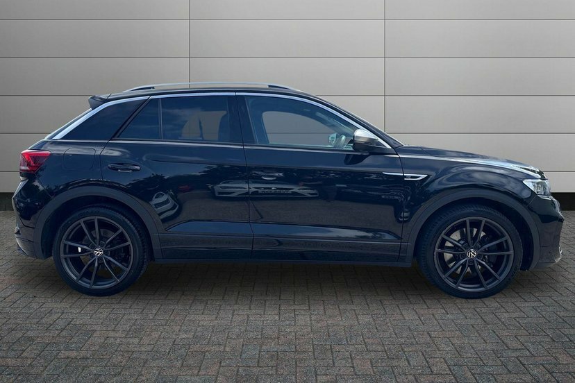 Volkswagen T-Roc 2.0 Tsi R Suv Dsg 4Motion 300 Ps EA71XNP Black #4