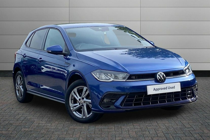 Volkswagen Polo 1.0 Tsi R-line Hatchback Dsg 115 Ps KM25GPV Blue
